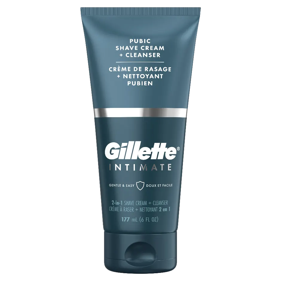 shave cream and cleanser
